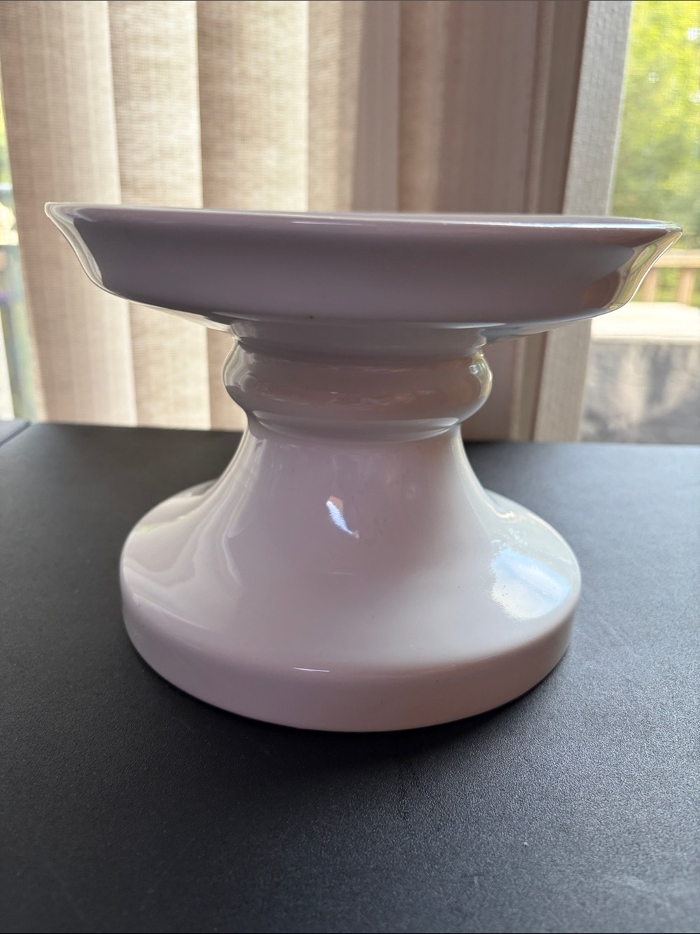 Pottery Barn White Ceramic Stand